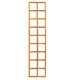 Trellis hardhout recht 180x45 cm